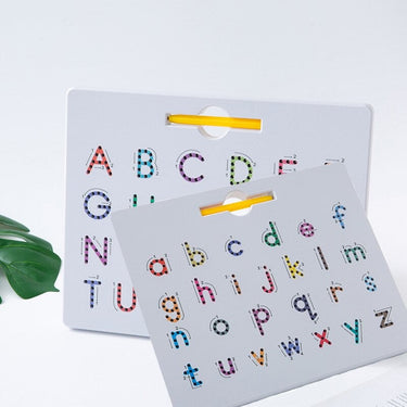 Magnetix LetterMag | Mejora las habilidades de ortografía - Pizarra magnética para trazado
